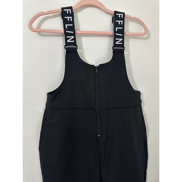 Aerie Black Snow Bib Coveralls - Picture 4 of 10